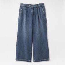 2タックフェードバギーデニム