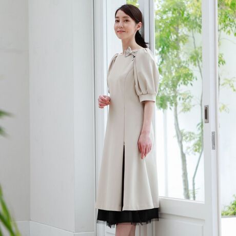 レイヤードライトポンチ ワンピース トゥービーシック To Be Chic W5j ファッション通販 マルイウェブチャネル