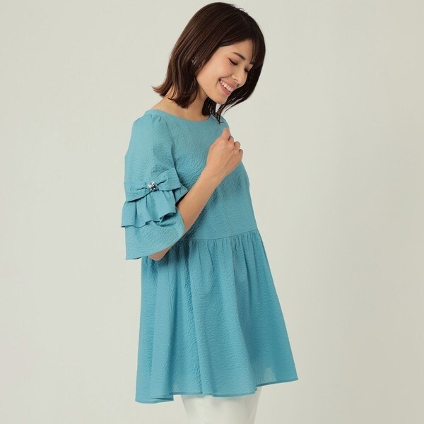 ウェーブローン チュニックブラウス | トゥービーシック(TO BE CHIC