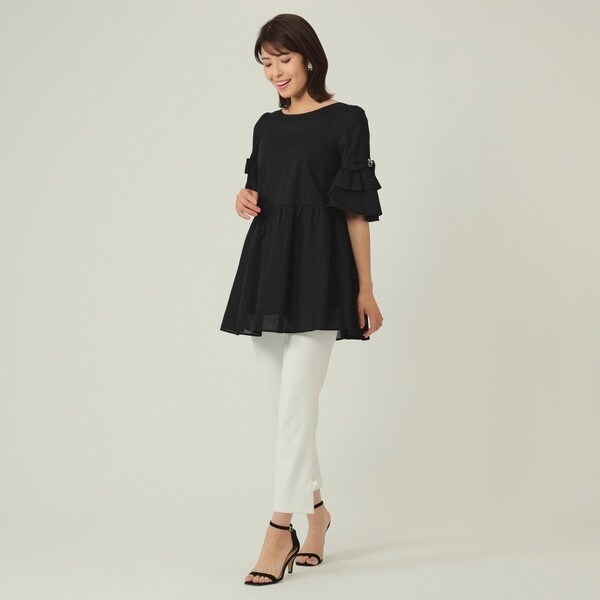 ウェーブローン チュニックブラウス | トゥービーシック(TO BE CHIC