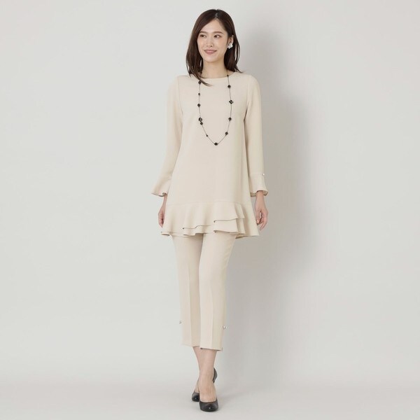 トリアセダブルクロス チュニックブラウス | トゥービーシック(TO BE