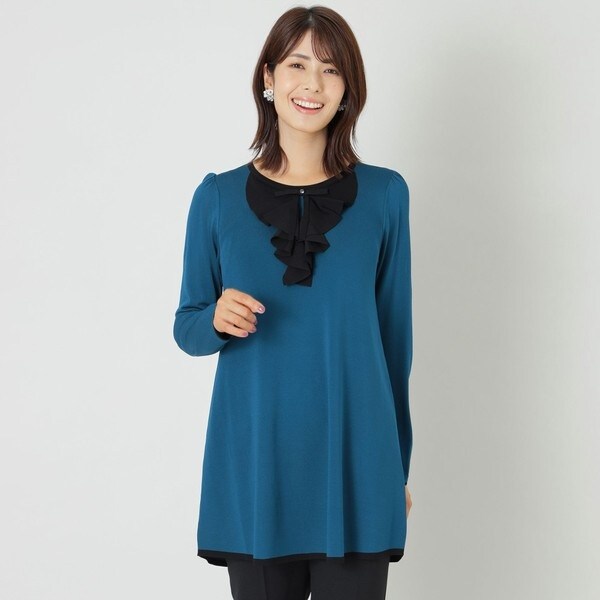 20周年アニバーサリー】レーヨンナイロン ニットチュニック