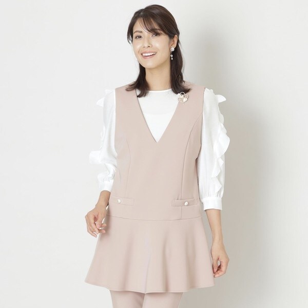tobechic大きいサイズ44♥︎マットグログランスカート （マット
