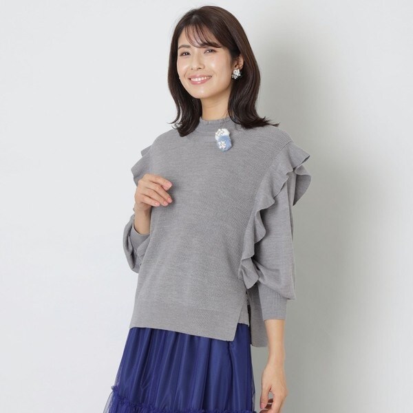 ウールアクリル プルオーバーニット | トゥービーシック(TO BE CHIC