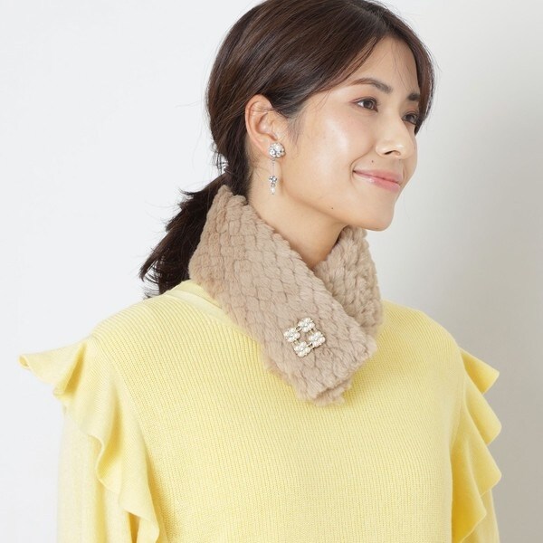 TO BE CHIC⭐︎フェイクファーティペット フェイクファープチティペット | トゥービーシック(TO BE CHIC
