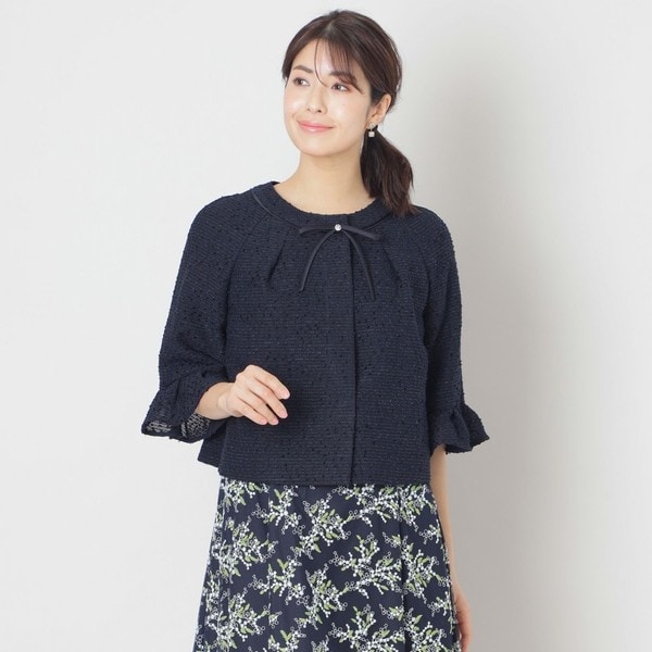 トゥービーシック(TO BE CHIC) レディース ノーカラージャケット