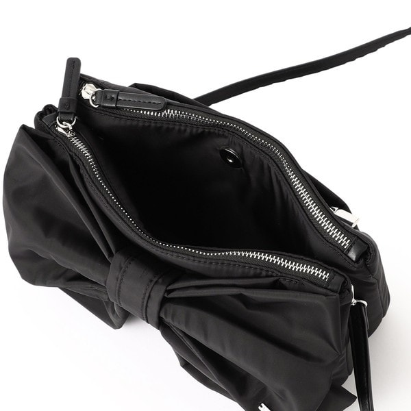 新品【トゥービーシック】グログランリボン　ショルダートートバッグ　ブラック リボンショルダーバッグ | トゥービーシック(TO BE CHIC