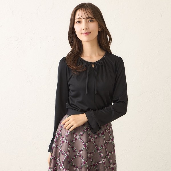 トゥービーシック　グレー　プリーツ　フレア　フリル　大きいサイズ46　春　秋 トゥービーシック(TO BE CHIC) レディース の一覧 | マルイ
