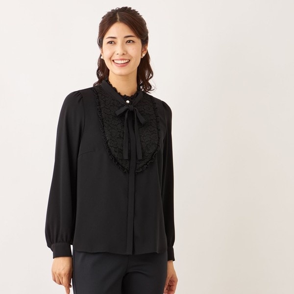 トゥービーシック　グレー　プリーツ　フレア　フリル　大きいサイズ46　春　秋 トゥービーシック グレー プリーツ フレア フリル 大きいサイズ