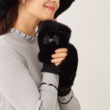 3WAYフェイクファーグローブ