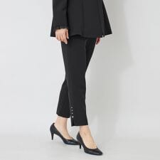 デュアルストレッチウエストゴム パンツ