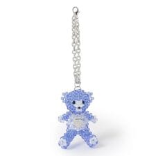 クリスタルベア バッグチャーム
