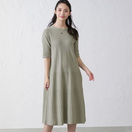 バルキーコットンニットワンピース アマカ Amaca V5n ファッション通販 マルイウェブチャネル