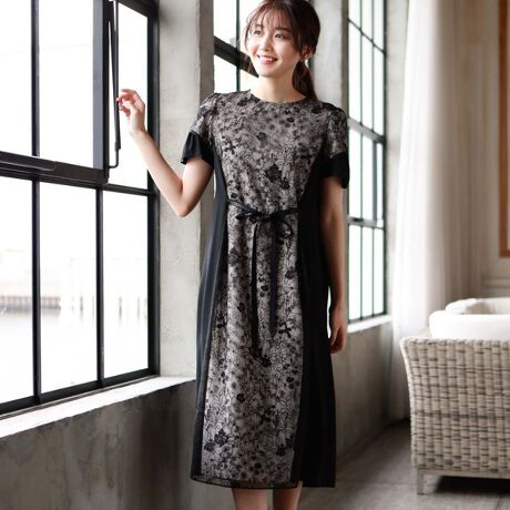 ｌｉｂｅｒｔｙ 溝呂木レース コンビドレス アマカ Amaca V5j ファッション通販 マルイウェブチャネル