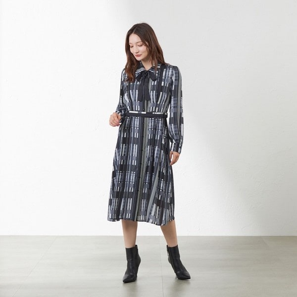 ランダムチェックプリントワンピース | アマカ(AMACA) | マルイウェブ