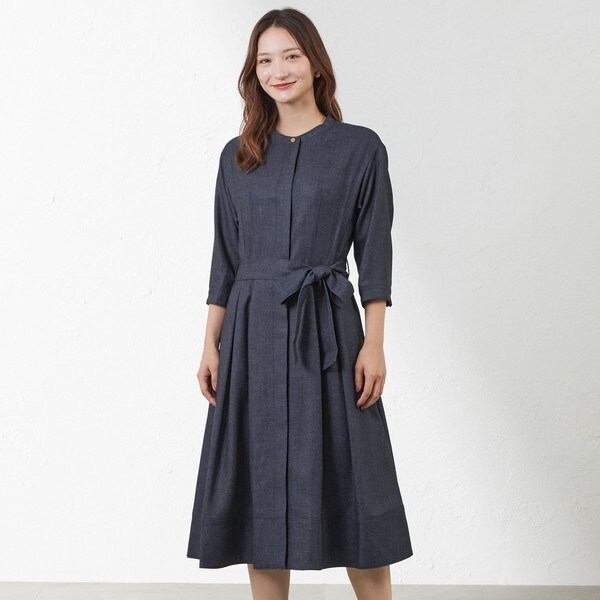 デニムライクシャツワンピース | アマカ(AMACA) | マルイウェブ