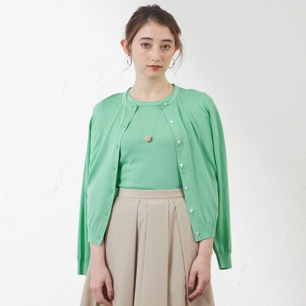 ハンドドローイングチェックタックワンピース | アマカ(AMACA