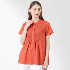 【Anniversary　Piece】レースコンビアルチザンブラウス
