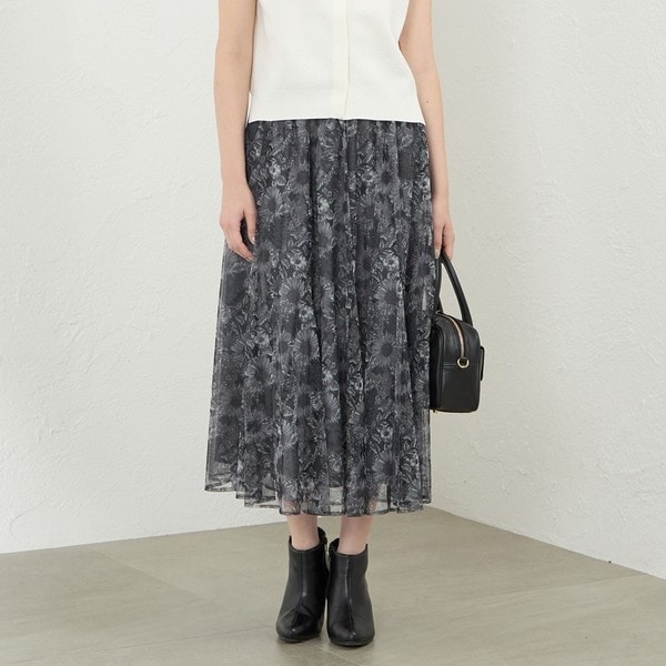 【原宿・オンライン限定】ブルーレーベルクレストブリッジチュールプリントスカート 原宿・オンライン限定】ブルーレーベルクレストブリッジチュール