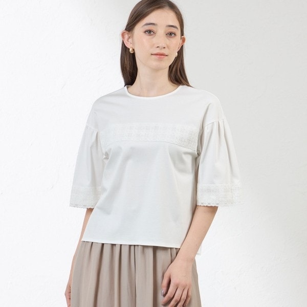 シルケットコットンスムースカットソー | ブルーレーベル・クレスト