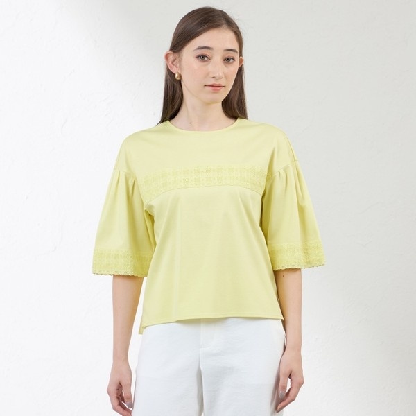 シルケットコットンスムースカットソー | ブルーレーベル・クレスト