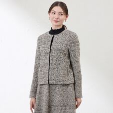 【Anniversary　Piece】【尾州素材】ツイードジャケット