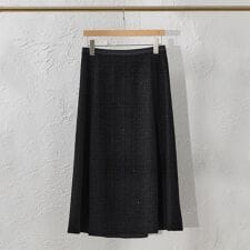 【ATELIER COLLECTION】 スパンコールツイードスカート