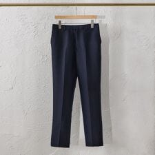 【ATELIER COLLECTION】 シルクウールツイルパンツ