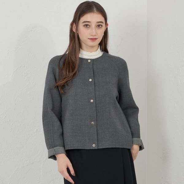 ブライトレーヨンニットジャケット | アマカ(AMACA) | マルイウェブ