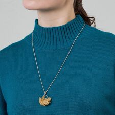 ミニフラワーネックレス