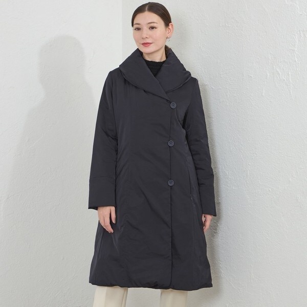 美品】AMACA/アマカ レディース ロングコート テーラード ロング