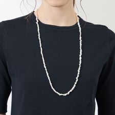 淡水パール ロングネックレス