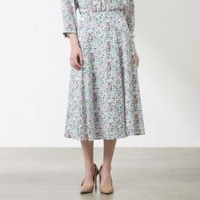 【LIBERTY】BOTANIST'S JOURNEY フレアスカート