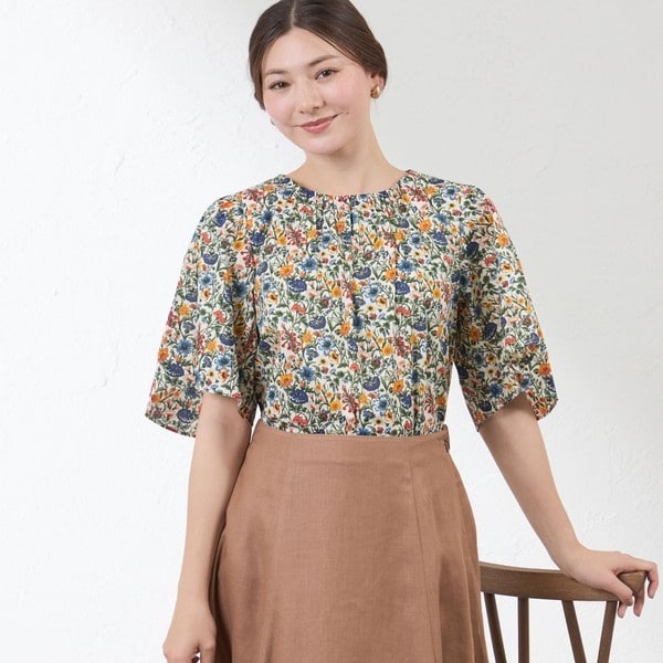 LIBERTY】Rachel タナローンブラウス | アマカ(AMACA) | マルイウェブ LIBERTY】Rachel タナローンブラウス | アマカ(AMACA) | マルイウェブ