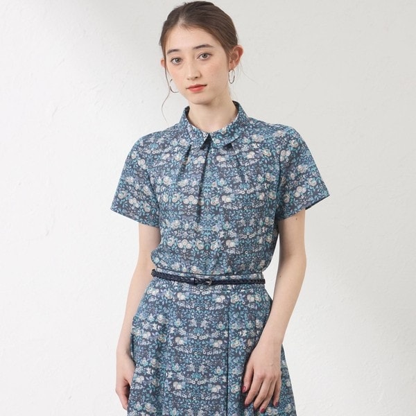 Amaca チュニックプルオーバーブラウス M 新品タグ付き LIBERTY】ORCHARD プルオーバーブラウス | アマカ(AMACA) | マルイ