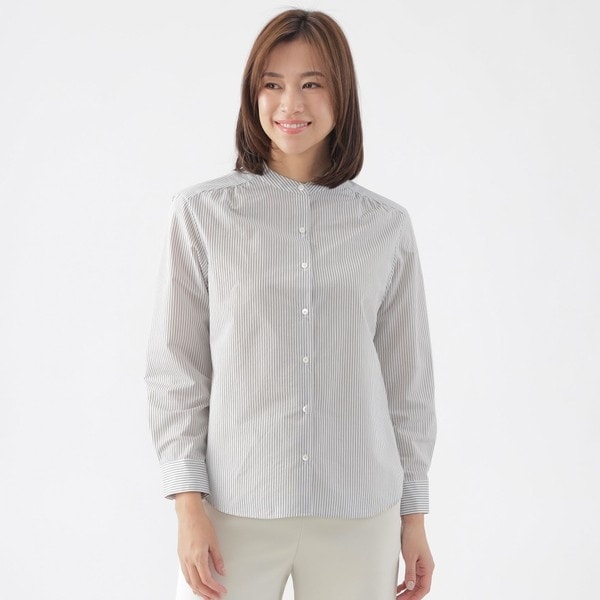 タンブラーストライプ3WAYシャツRuru☆プロフ必読さん タンブラーストライプ3WAYシャツRuru☆プロフ必読さん NOLLEY'S