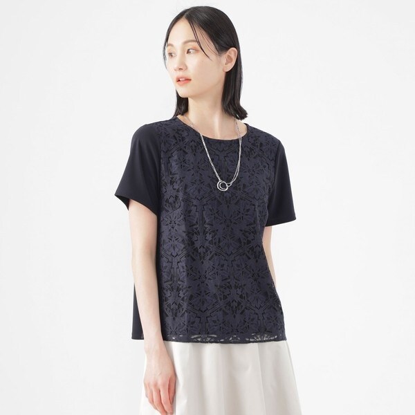 シルケットコットンスムースカットソー | ブルーレーベル・クレスト