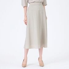 【ウォッシャブル】【接触冷感】【吸水速乾】ハイカウントワルツスカート