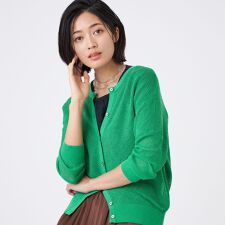 【ウォッシャブル】2WAYメッシュカーデ