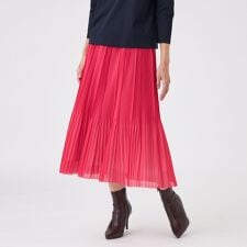 トランスワーク(TRANS WORK)の【ウォッシャブル】シアートリコットスカート