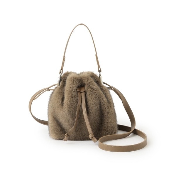 ハッピーオムライス 巾着付きバッグ L/HOR-243073 | ラブラリー バイ