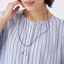 ビジューリングネックレス（コード付き）