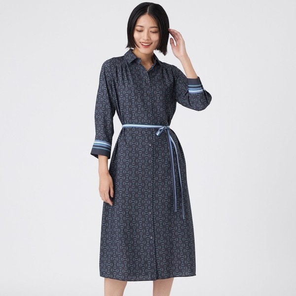 美人百花コラボ】クレストブリッジチェッククロッシングツイルニット