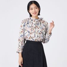 【ウォッシャブル】タッセルプリント