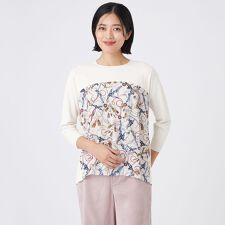 【ウォッシャブル】タッセルプリント