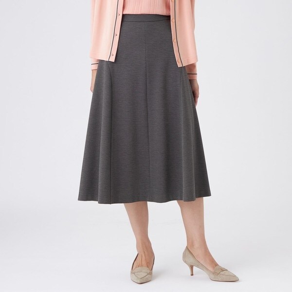 小さいサイズ]ストライプチェーンプリーツスカート（オリジナル