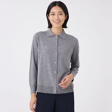 【ウォッシャブル】エクストラファインウールプルオーバー