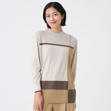 【ウォッシャブル】エクストラファインウールプルオーバー