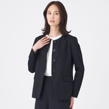 【美シリーズ・ウォッシャブル】トリアセスビンダイアゴナルジャケット