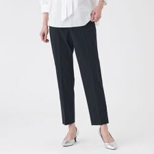 【はっ水・ウォッシャブル】フリーモーションタフタパンツ